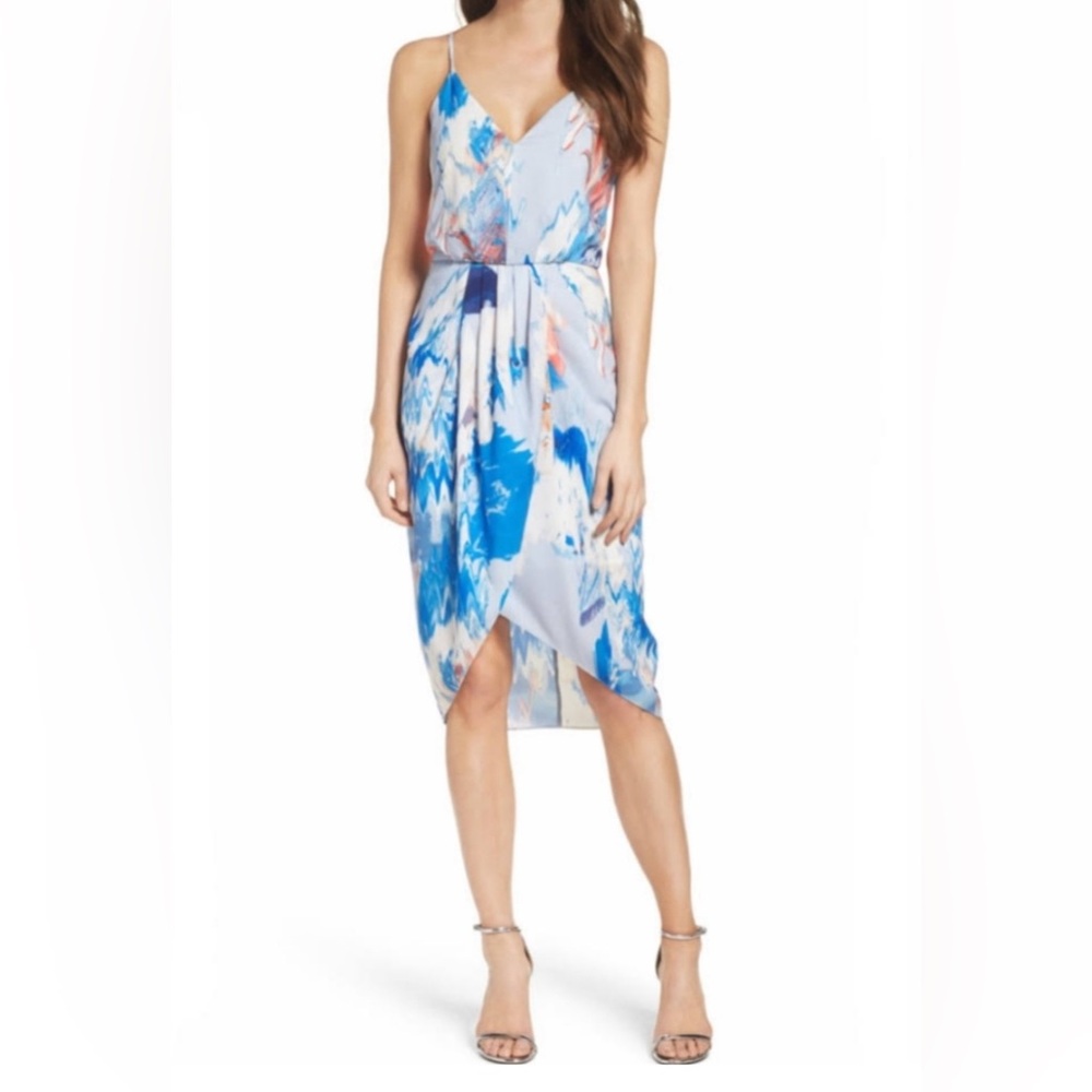 Chelsea28 Faux Wrap Dress - Size 8